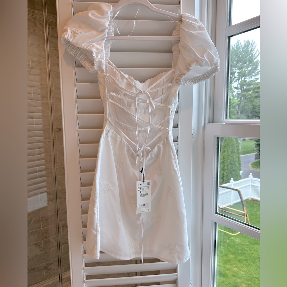 White Zara Dress